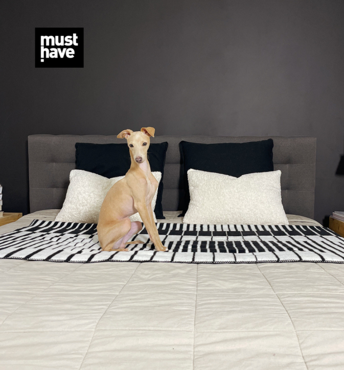 Koc Op-Art Pianoforte projektu Maurycego Gomulickiego dla Hogai – nagrodzony Must Have na Łódź Design Festival.