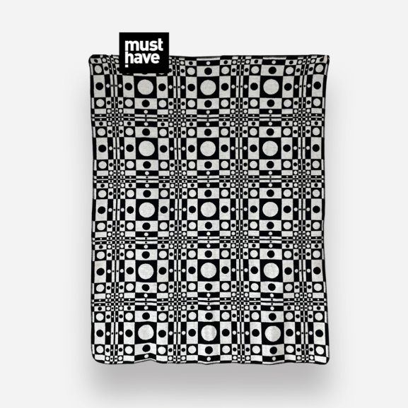 COTTON OP-ART BLANKET