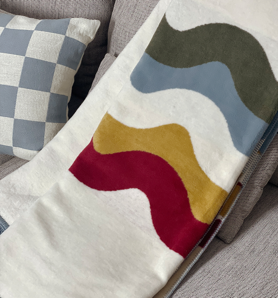 DESIGNERSKIE KOCE BAWEŁNIANE HOGAI