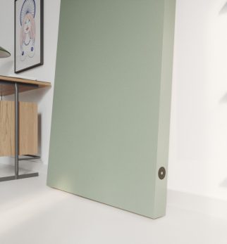 Lustro Cellist Dusty Sage – ciekawe stojące lustro do każdego wnętrza