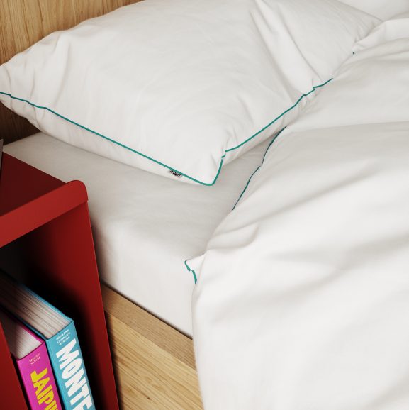 Drifter bedding GREEN – pillowcase
