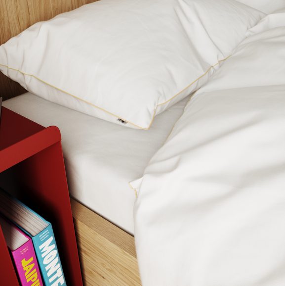 Drifter bedding BUTTER YELLOW- pillowcase