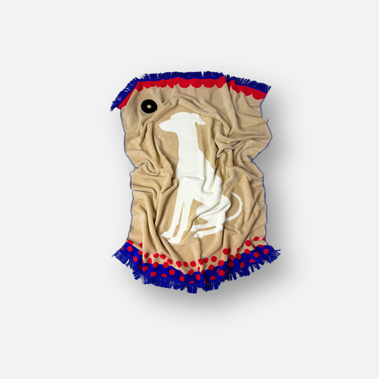 BAWEŁNIANY KOC IGGY