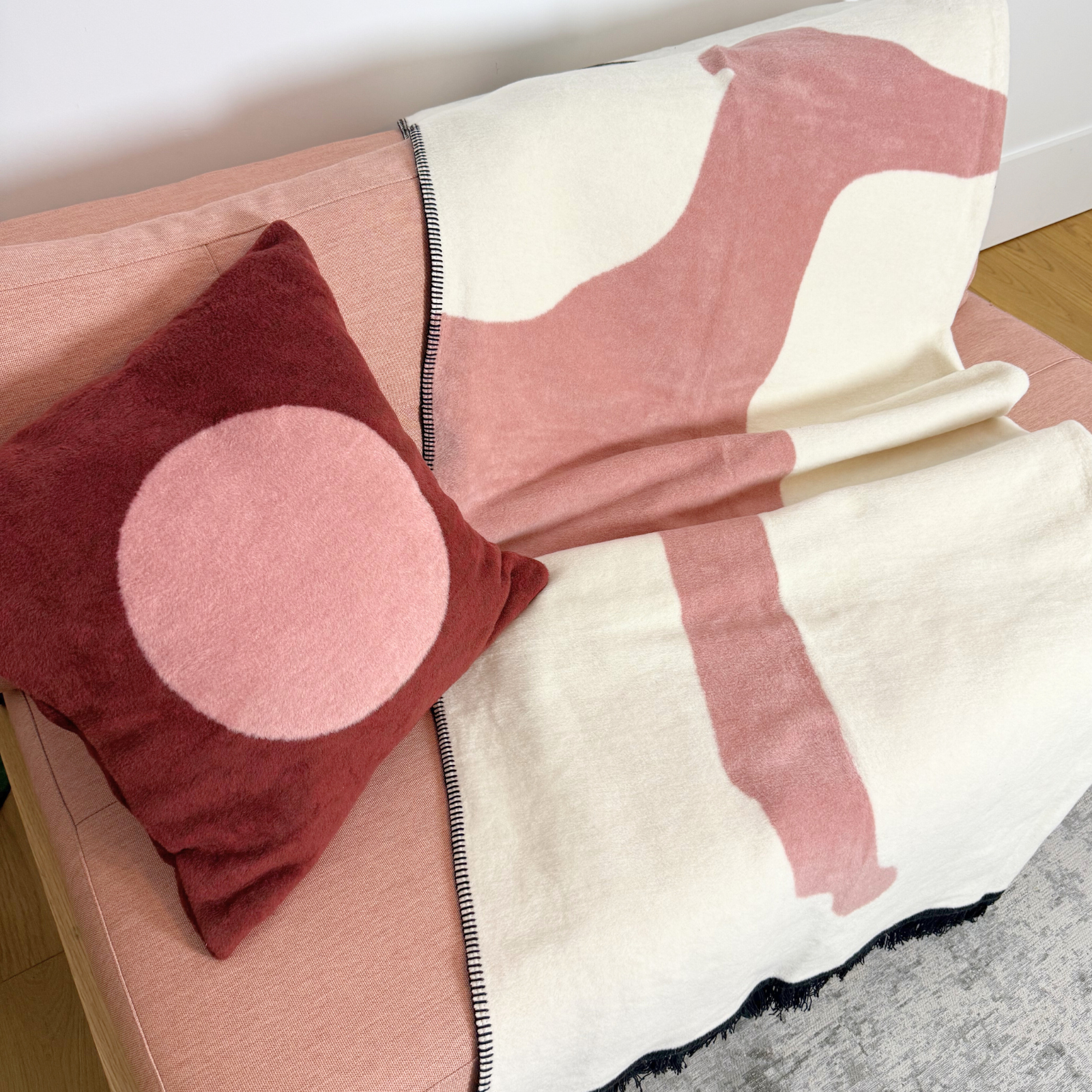 BAWEŁNIANY KOC IGGY