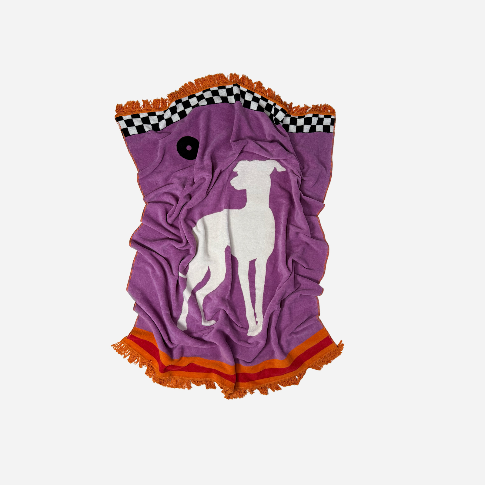 BAWEŁNIANY KOC IGGY