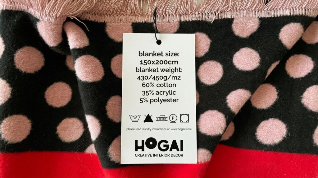 Instrukcja Prania koca Hogai