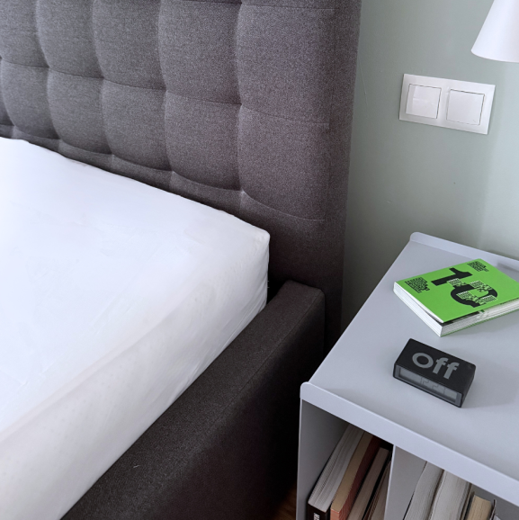 Drifter WHITE Fitted Sheet